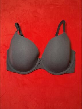 NWOT Skims Fits Everybody T Shirt Bra Color ONYX Size 32DD